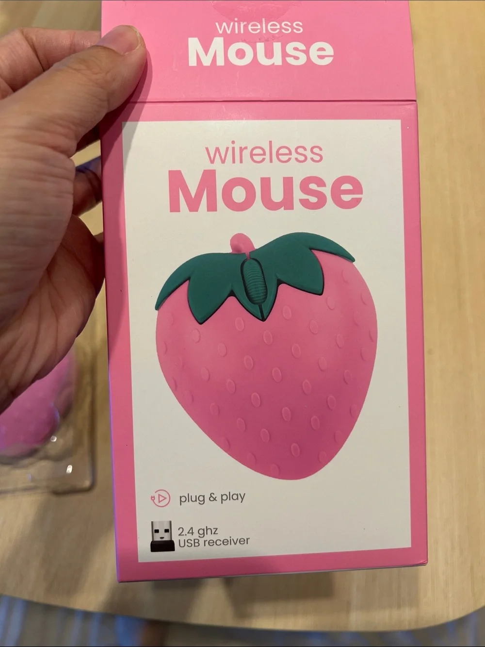 Wireless Mouse - Strawberry shape